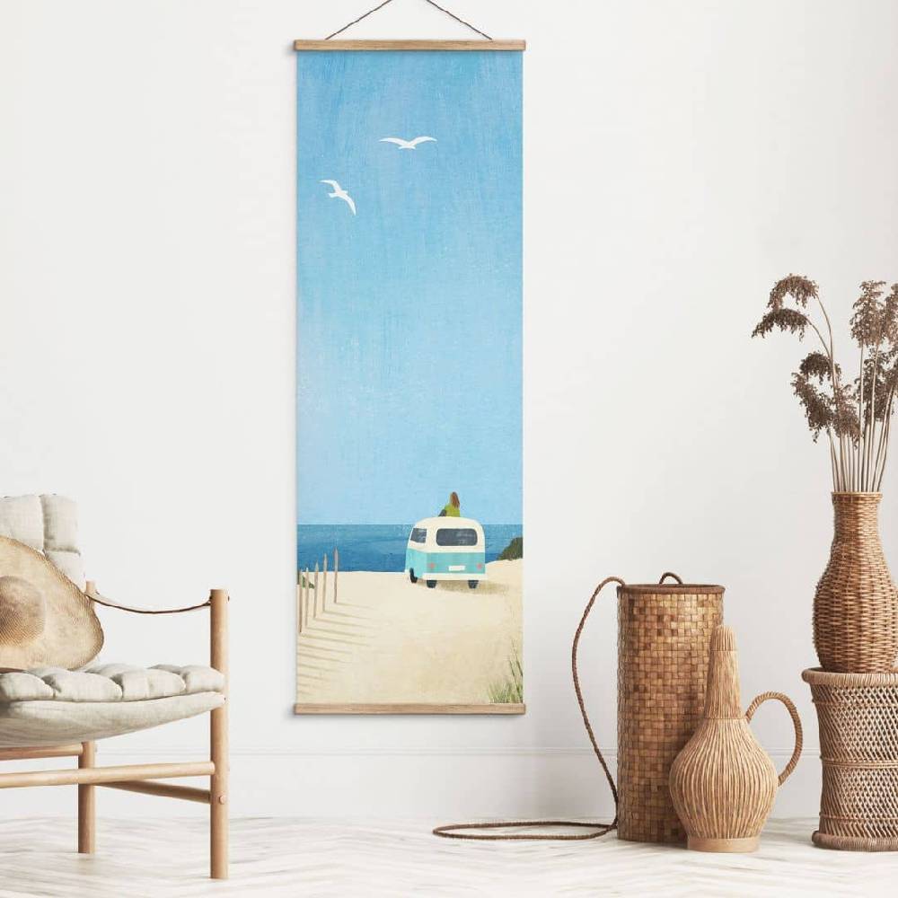 Kaeppel Stoffbild Van Life - Urlaub am Meer - Rivers - Panorama Fabrik Onlineshop