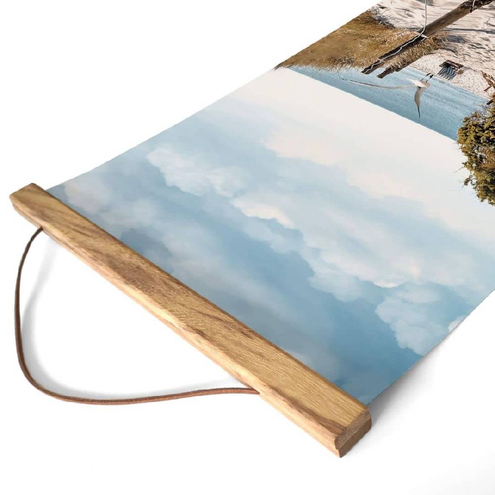 Kaeppel Stoffbild Way to the Beach - Panorama Sonderangebot