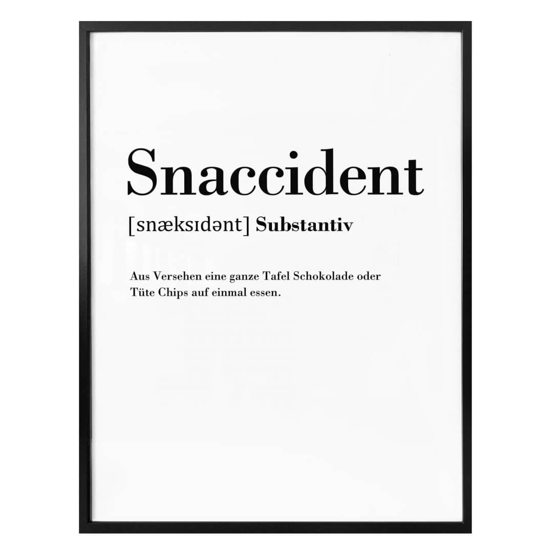 Kaeppel Poster Grammatik - Snaccident Großer Ausverkauf