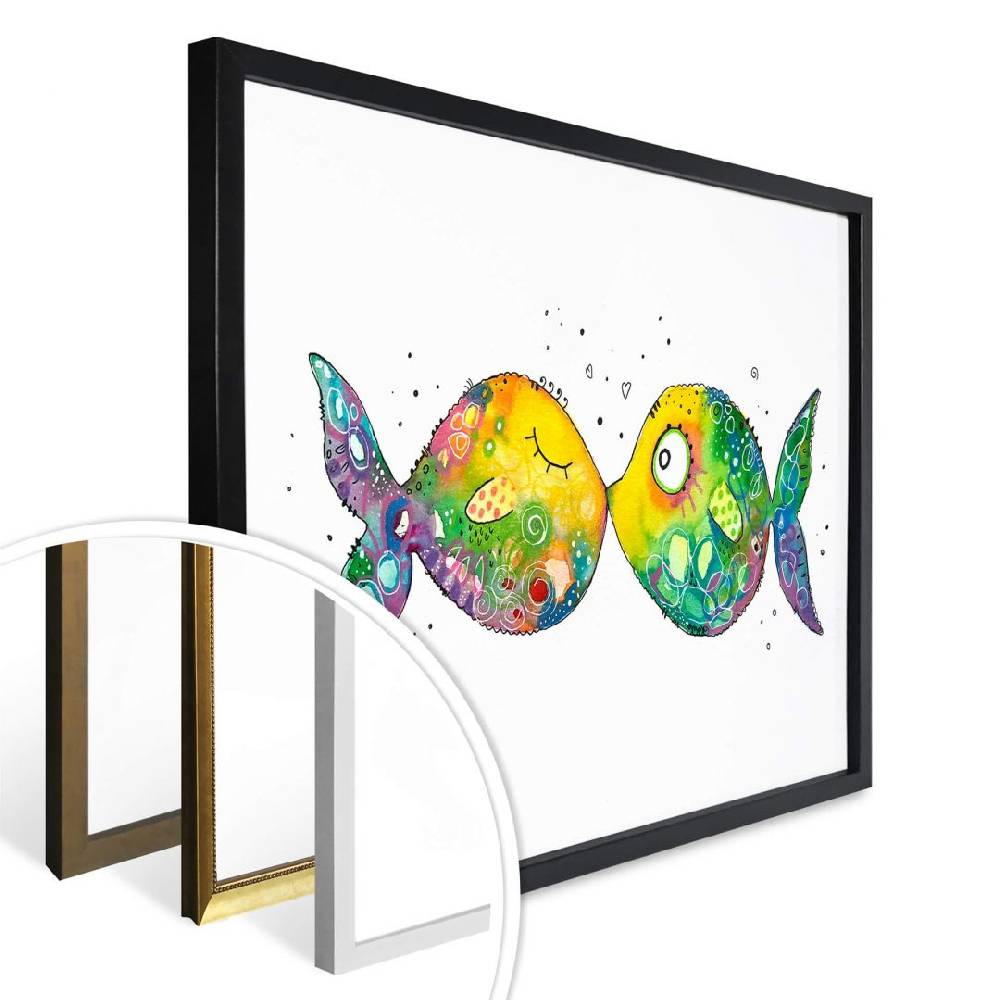 Kaeppel Poster Hagenmeyer - Verliebte Fische Black Friday
