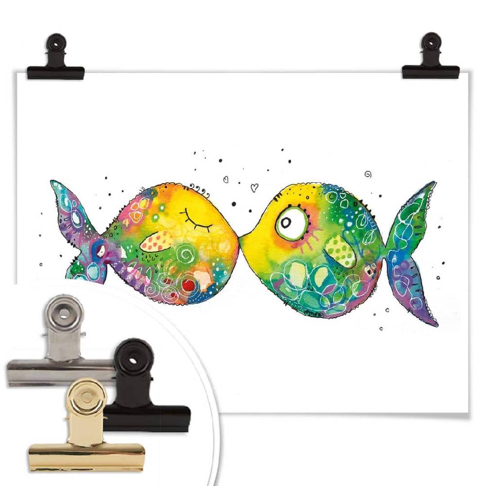 Kaeppel Poster Hagenmeyer - Verliebte Fische Black Friday