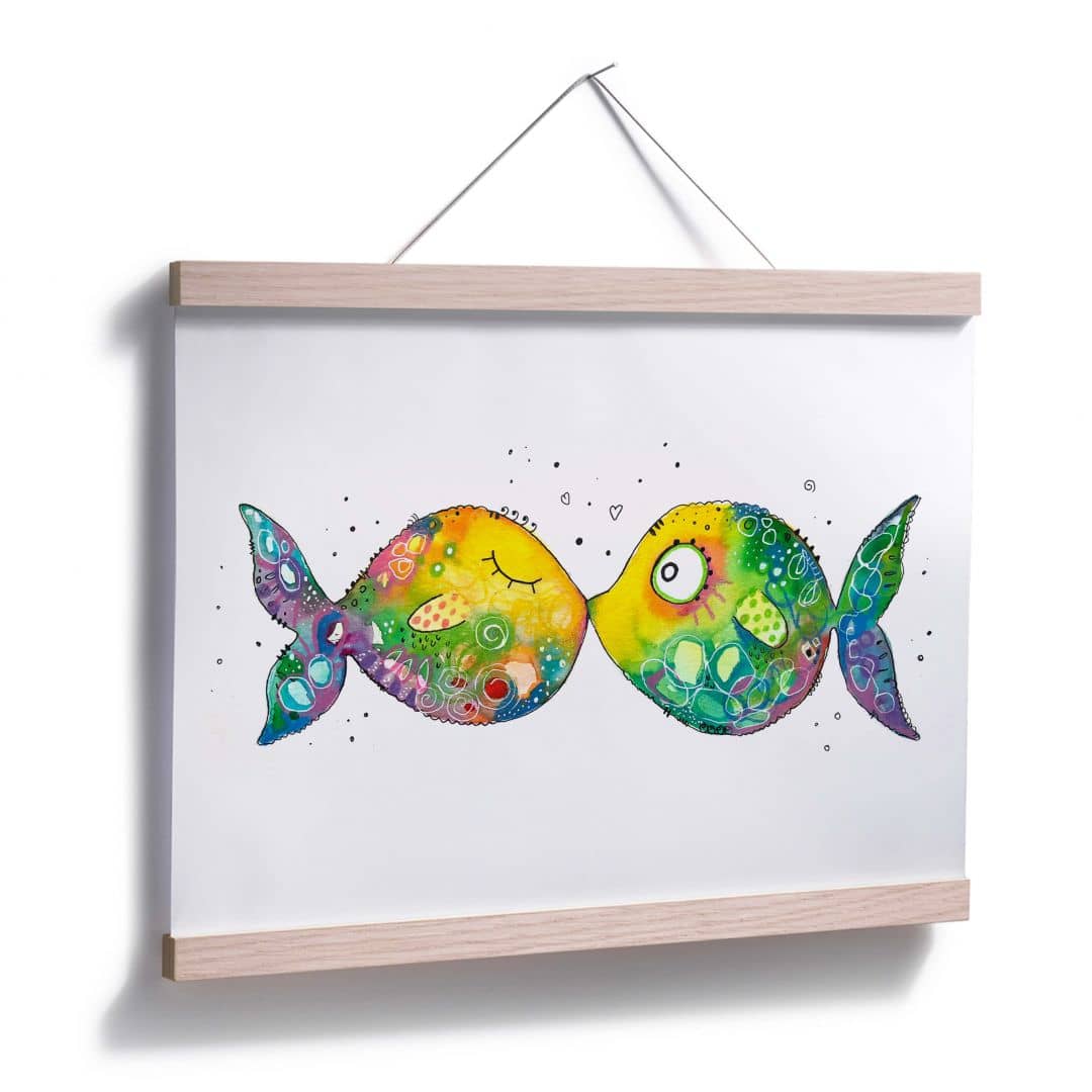 Kaeppel Poster Hagenmeyer - Verliebte Fische Black Friday