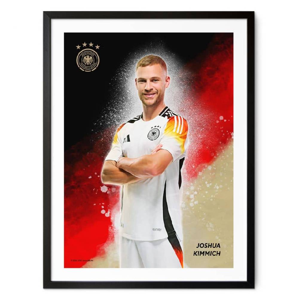Kaeppel Poster, Wandbild DFB Kimmich
