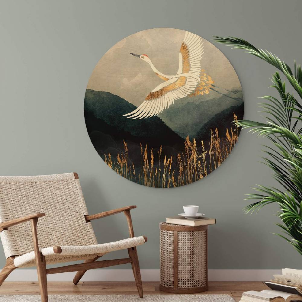 Kaeppel Holzbild SpaceFrog Designs - Eleganz - Rund Riesige Ersparnisse