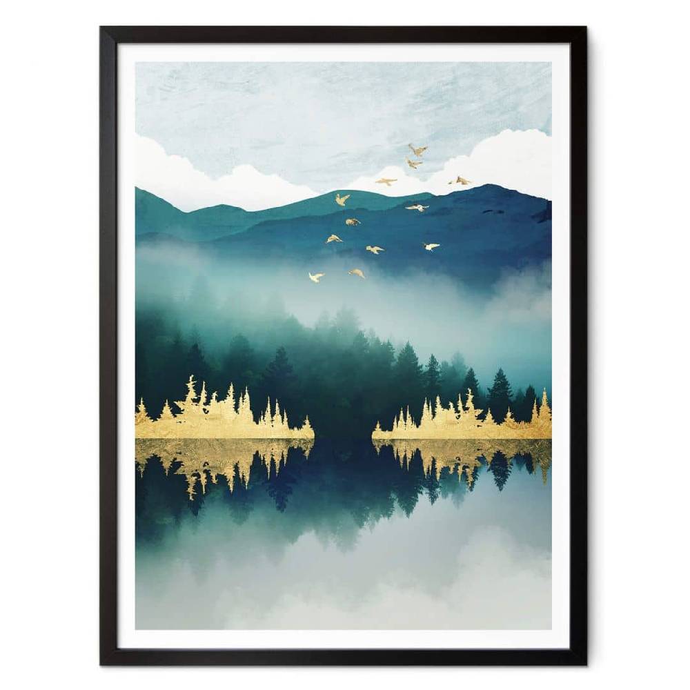 Kaeppel Poster SpaceFrog Designs - Morgenruhe