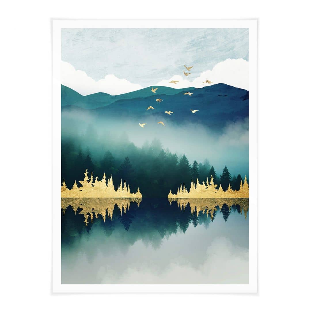 Kaeppel Poster SpaceFrog Designs - Morgenruhe Zeitbegrenzte Promotion