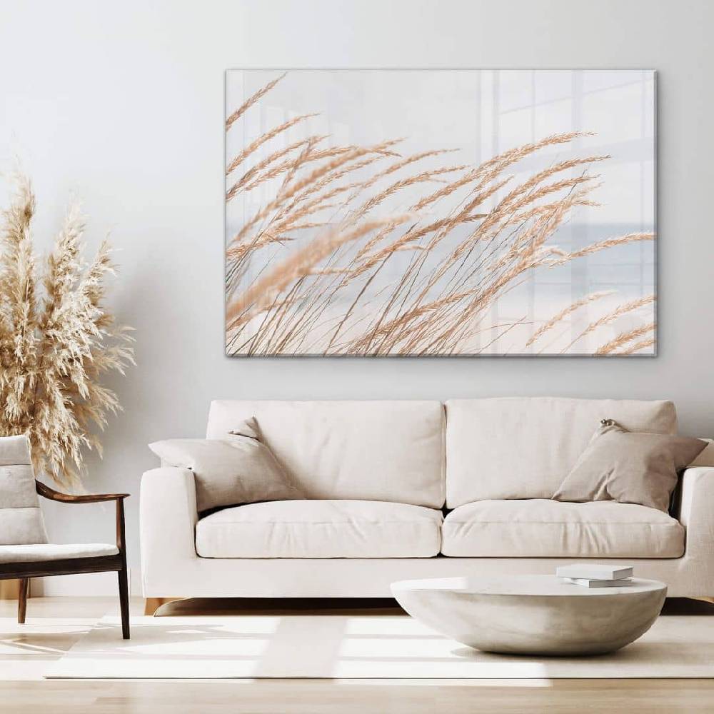 Kaeppel Acrylglasbild Dünengras Vierteljährliche Förderung