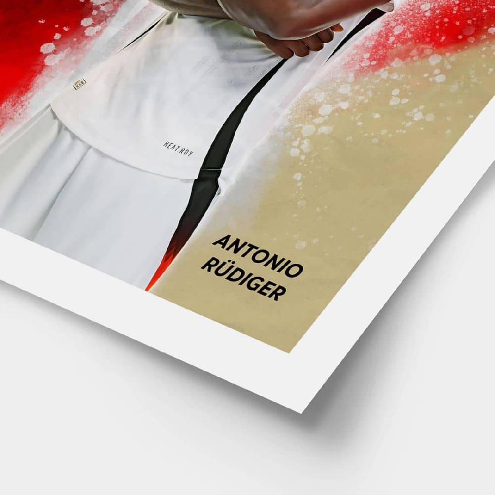 Kaeppel Poster, Wandbild DFB Rüdiger Discount Store für neue Produkte