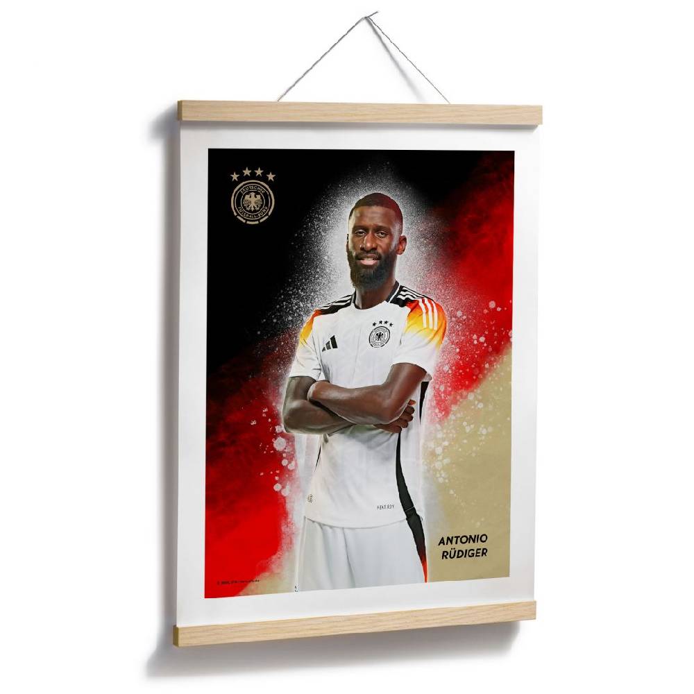 Kaeppel Poster, Wandbild DFB Rüdiger Discount Store für neue Produkte