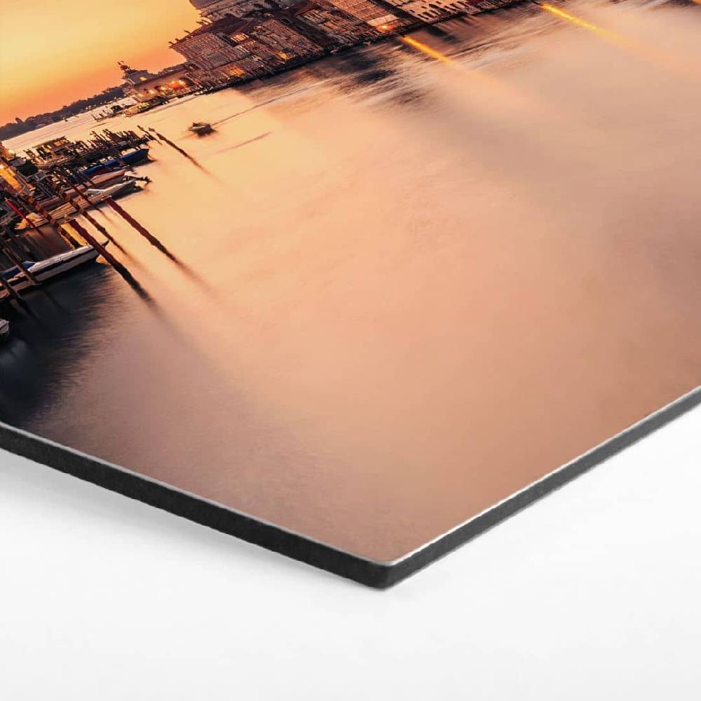 Kaeppel Hexagon-Wandbild Sonnenuntergang in Venedig - Hexagon - Zhang Clearance-Verkauf