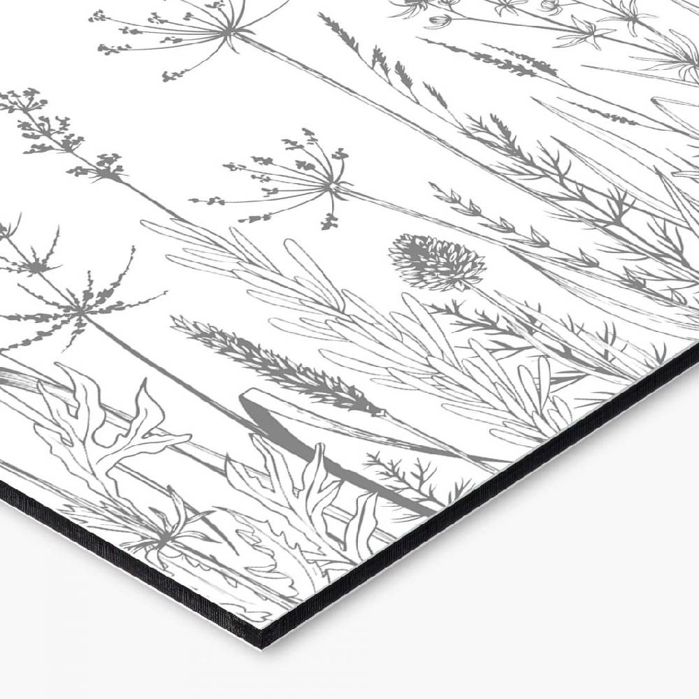 Kaeppel Küchenrückwand Feldblumen Illustration Begrenzt auf 3 Tage