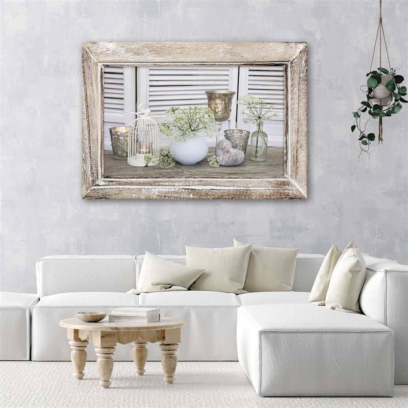 Kaeppel Leinwandbild, Stilleben Shabby Chic 2025