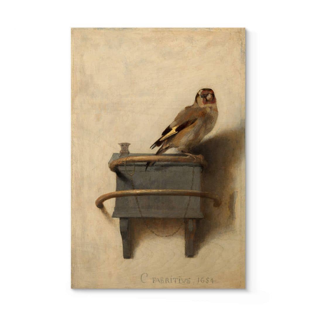 Kaeppel Holzbild Fabritius - Der Distelfink