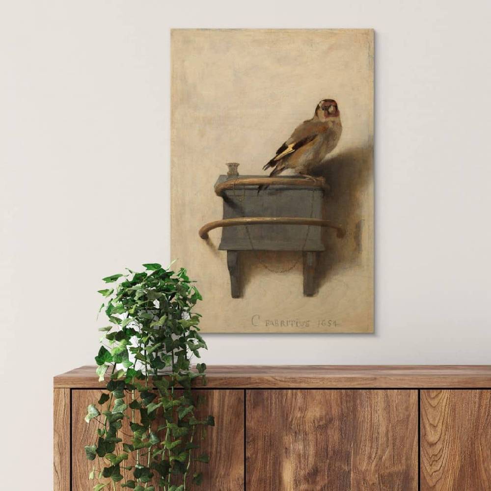 Kaeppel Holzbild Fabritius - Der Distelfink Fabrikverkauf