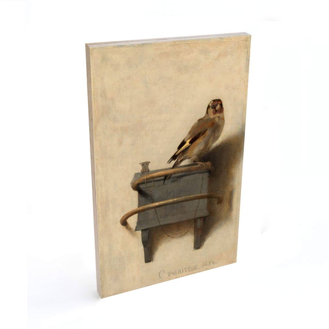 Kaeppel Holzbild Fabritius - Der Distelfink Fabrikverkauf