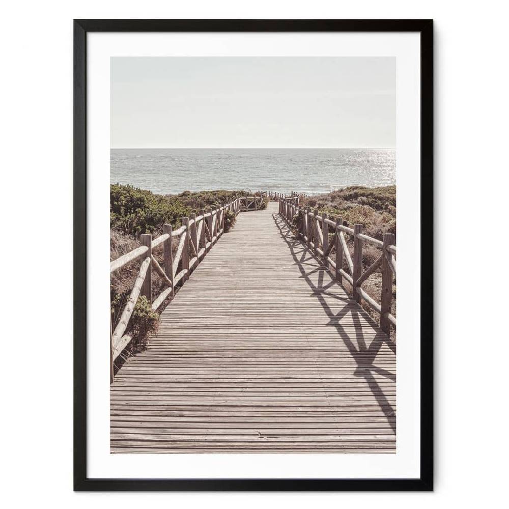 Kaeppel Poster Steg zum Strand - 1X Studio