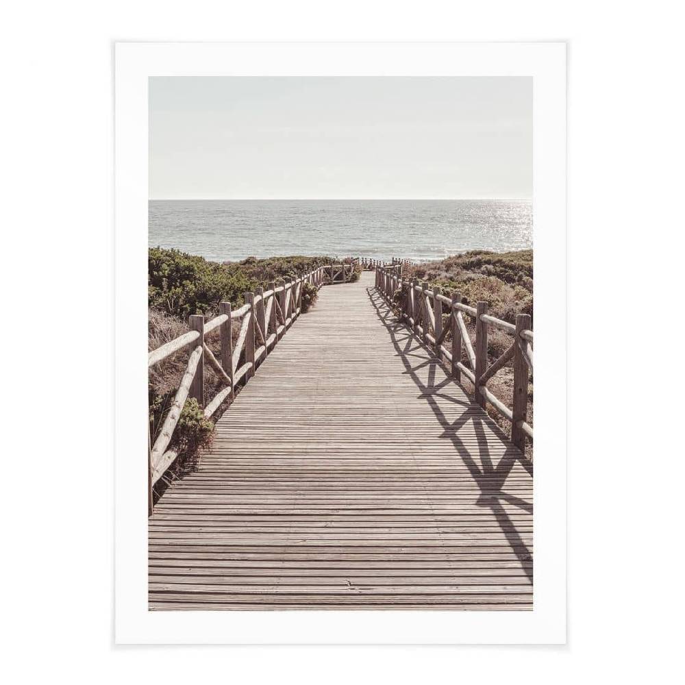 Kaeppel Poster Steg zum Strand - 1X Studio Versandkostenfrei