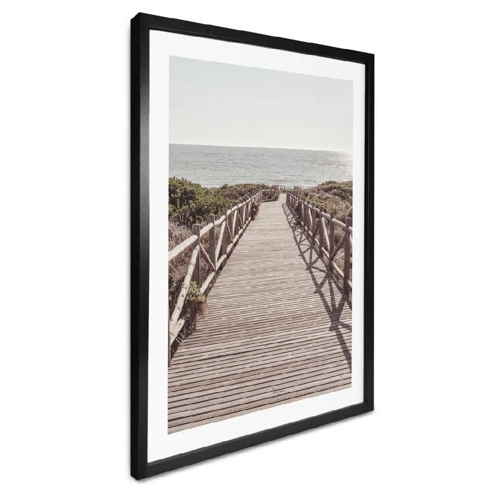 Kaeppel Poster Steg zum Strand - 1X Studio Versandkostenfrei