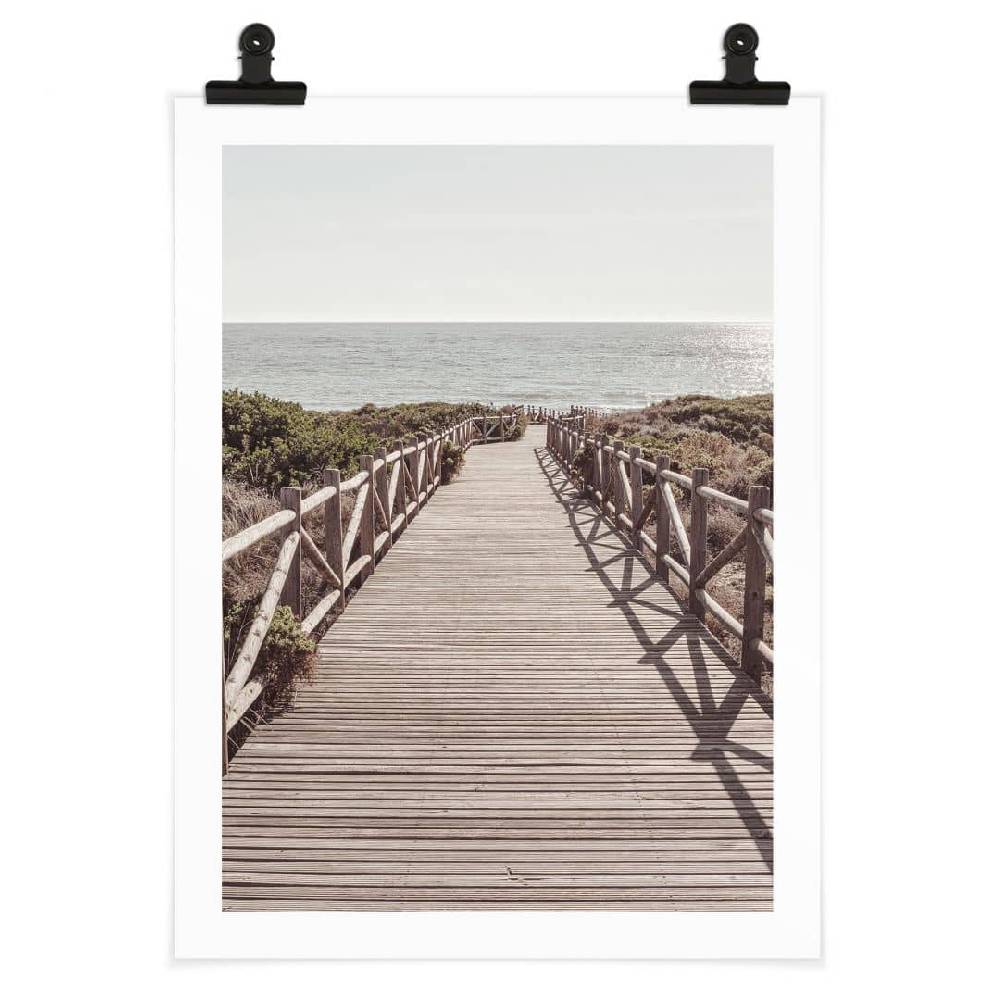 Kaeppel Poster Steg zum Strand - 1X Studio Versandkostenfrei