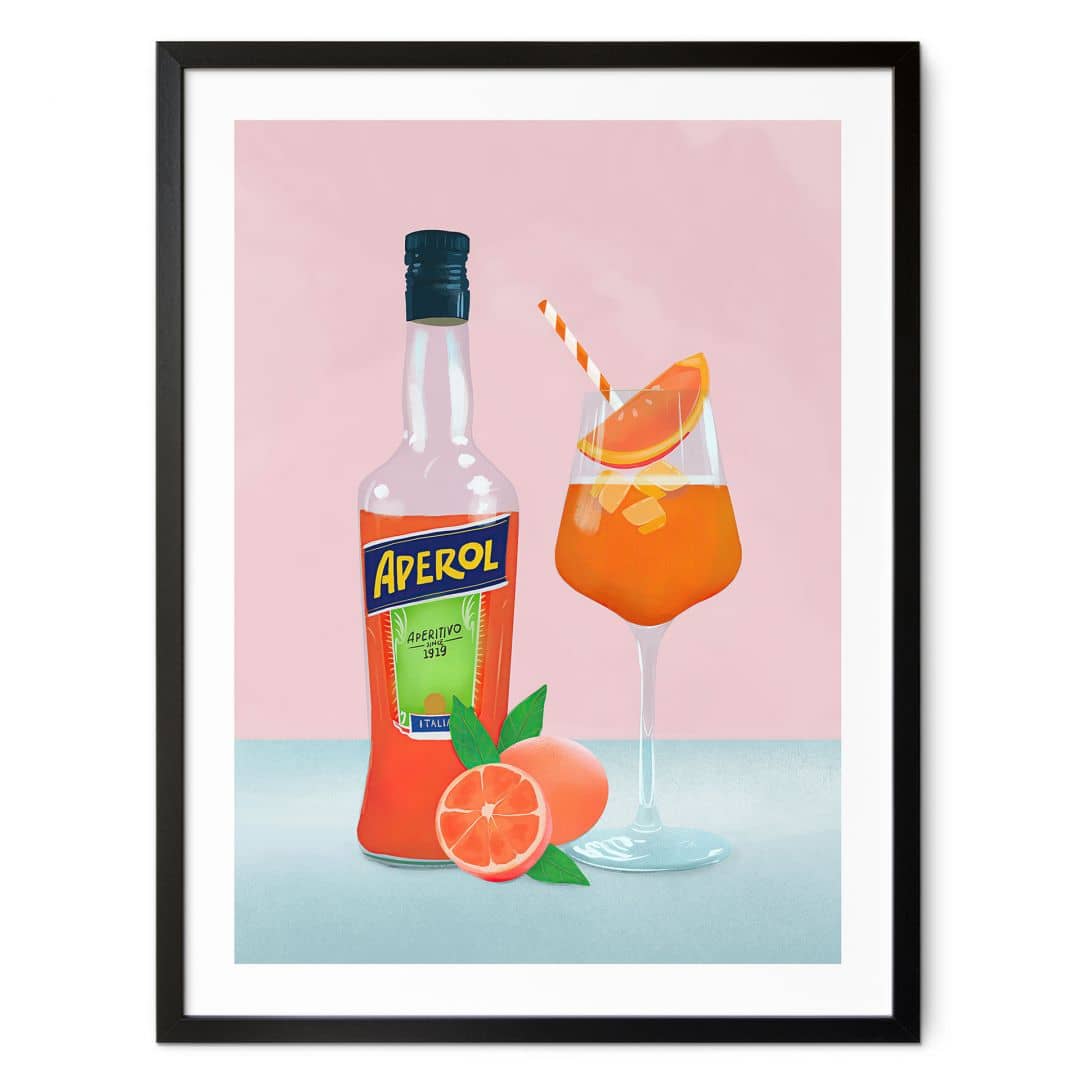 Kaeppel Poster Aperol Spritz - Lizde