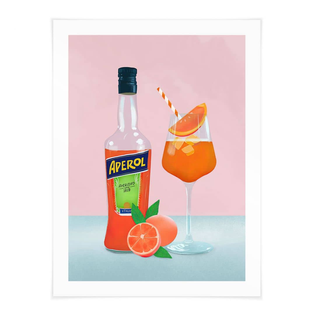 Kaeppel Poster Aperol Spritz - Lizde Wochenangebot
