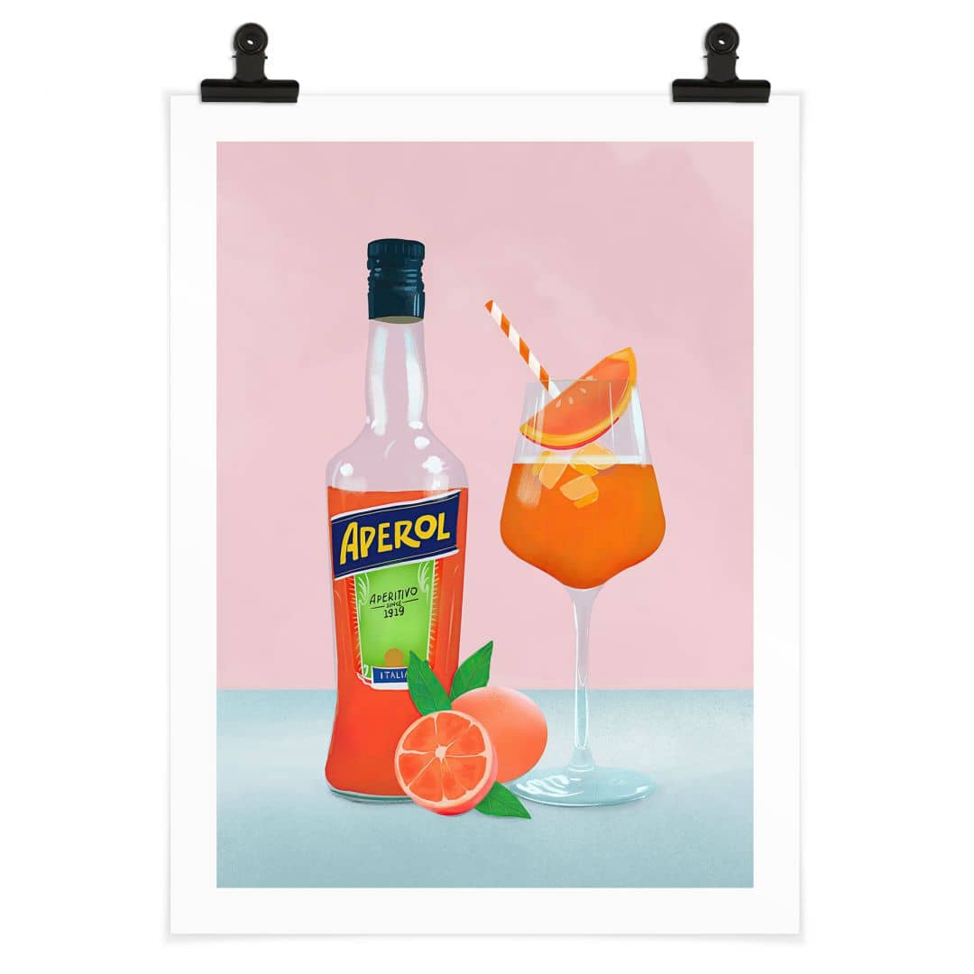 Kaeppel Poster Aperol Spritz - Lizde Wochenangebot