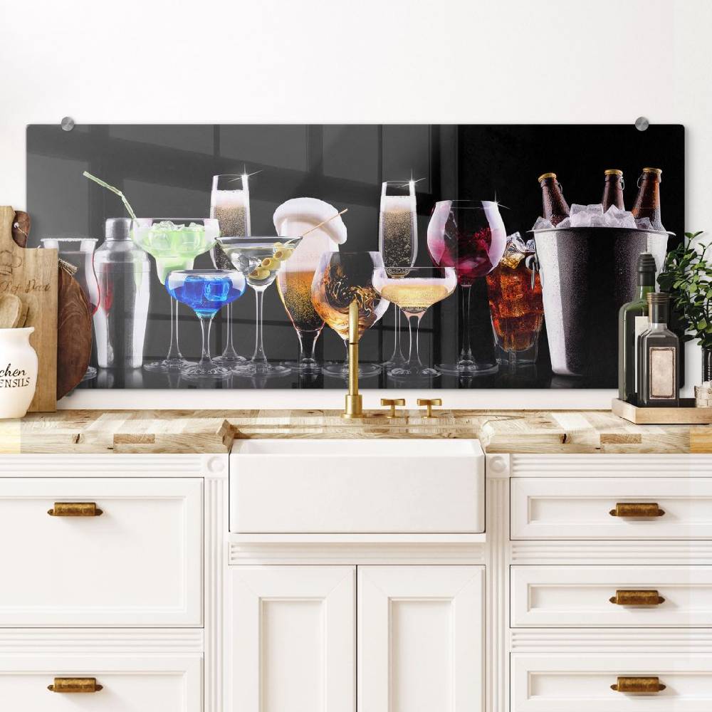 Kaeppel Spritzschutz Cocktail Feeling - Panorama