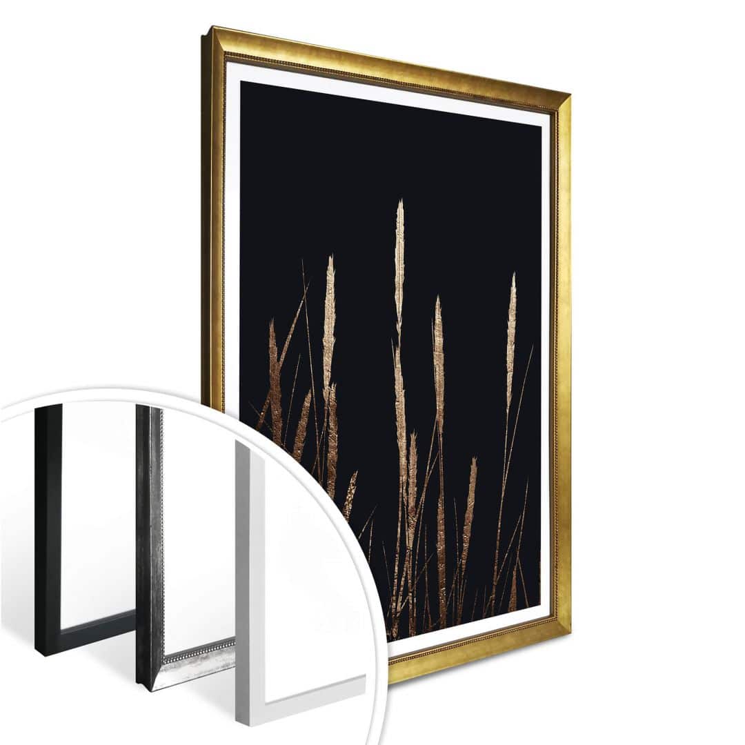 Kaeppel Poster Kubistika - Goldene Felder Letzte 3 Tage