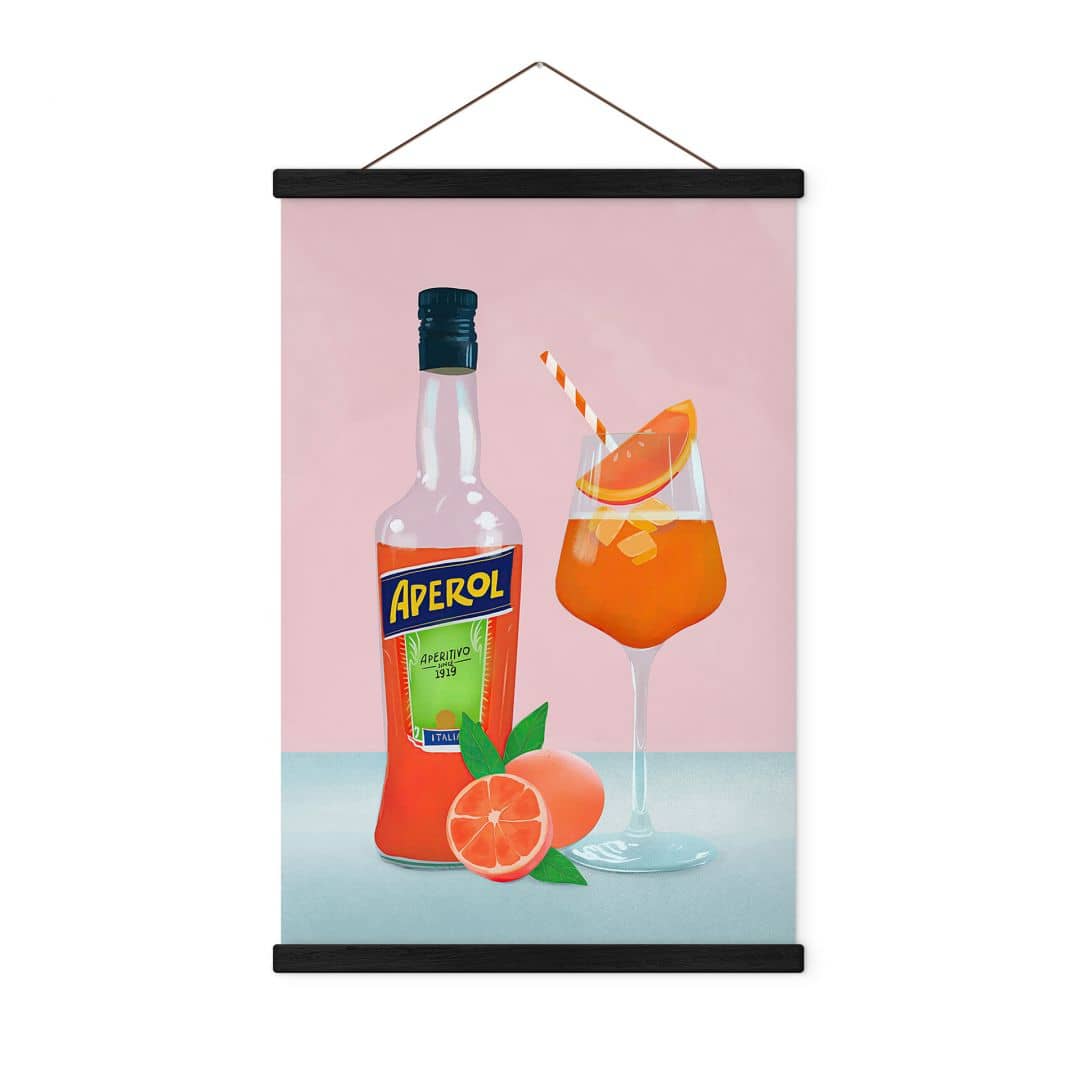 Kaeppel Stoffbild Aperol Spritz - Lizde