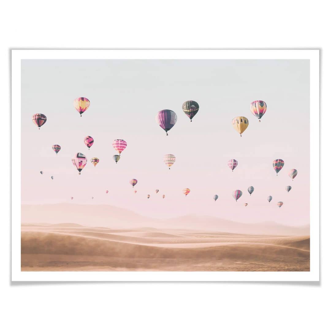 Kaeppel Poster Sisi & Seb - Heißluftballons Zeitbegrenzte Promotion