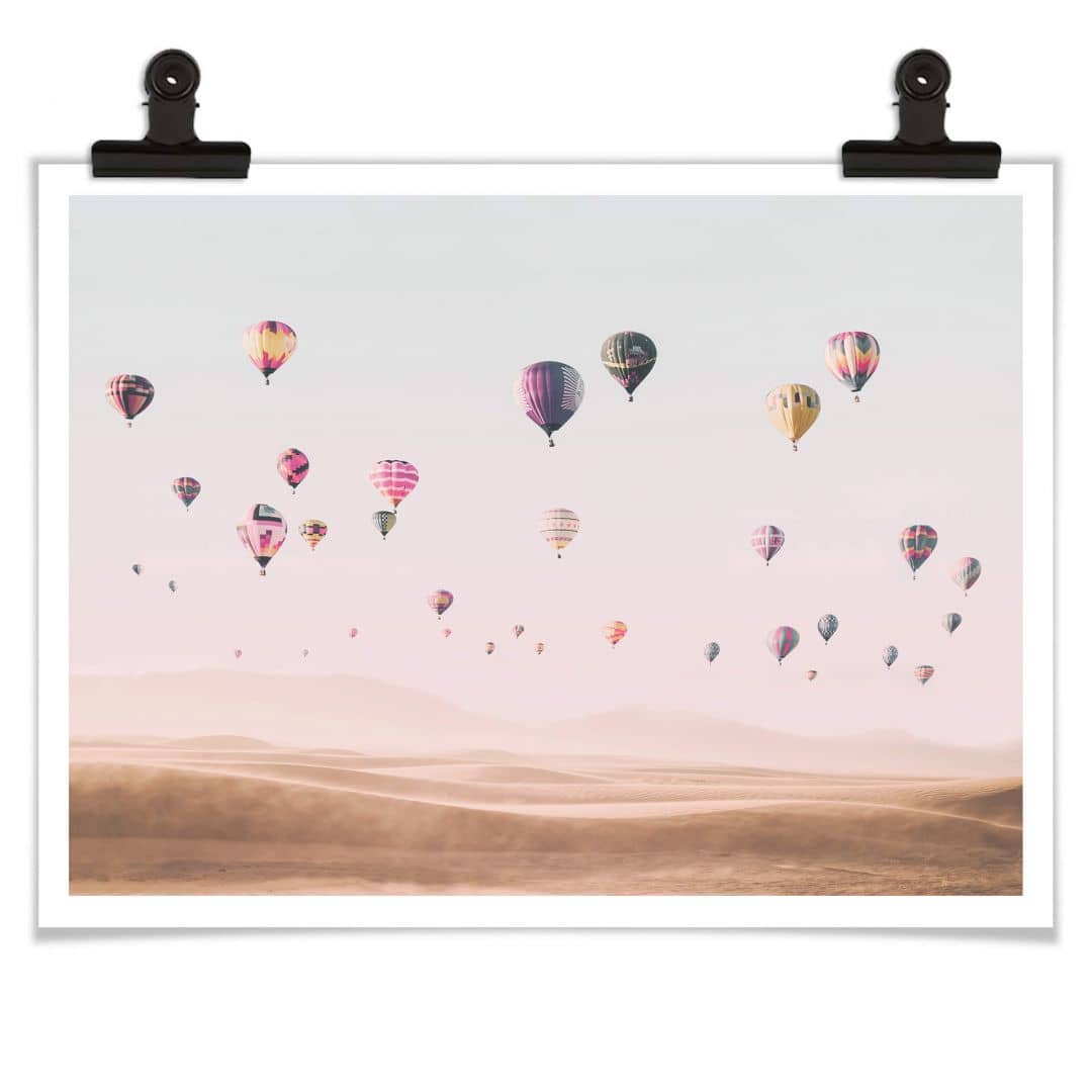 Kaeppel Poster Sisi & Seb - Heißluftballons Zeitbegrenzte Promotion