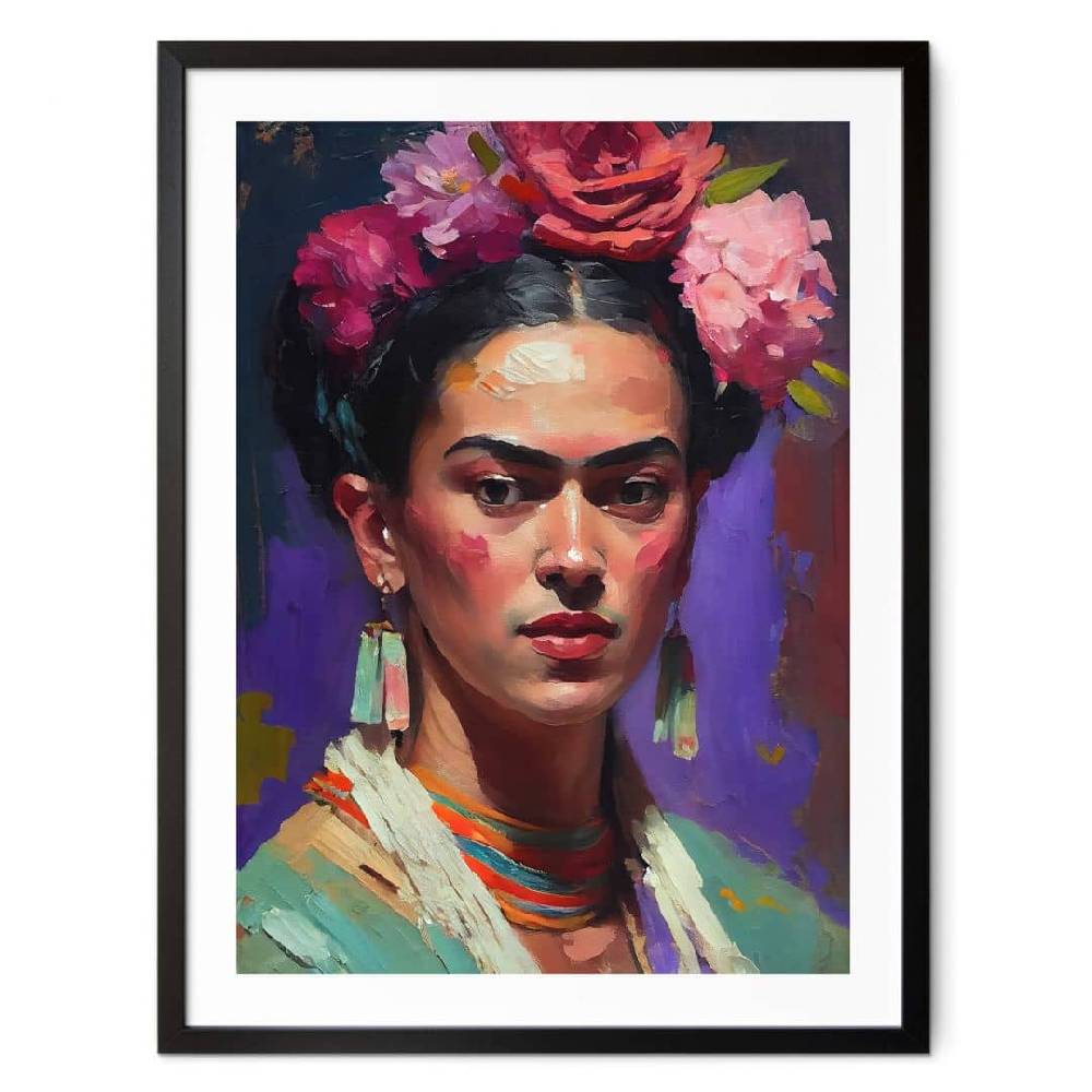 Kaeppel Poster Treechild - Portrait von Frida Kahlo Bis zu 60% Rabatt