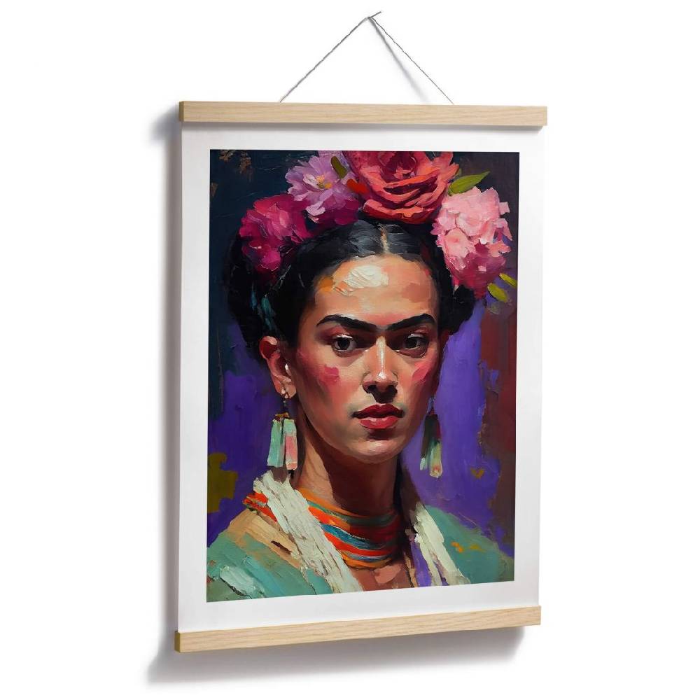 Kaeppel Poster Treechild - Portrait von Frida Kahlo Bis zu 60% Rabatt