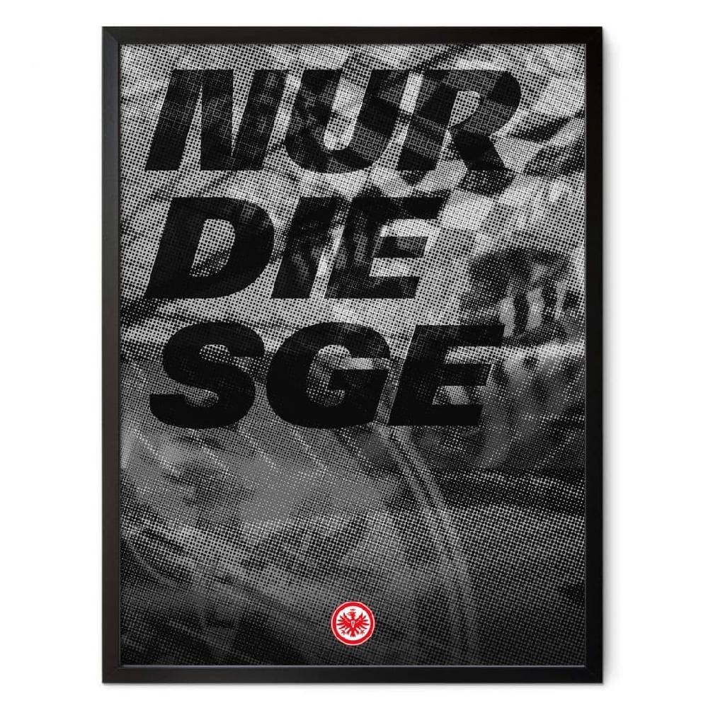 Kaeppel Poster Eintracht Frankfurt - Nur die SGE