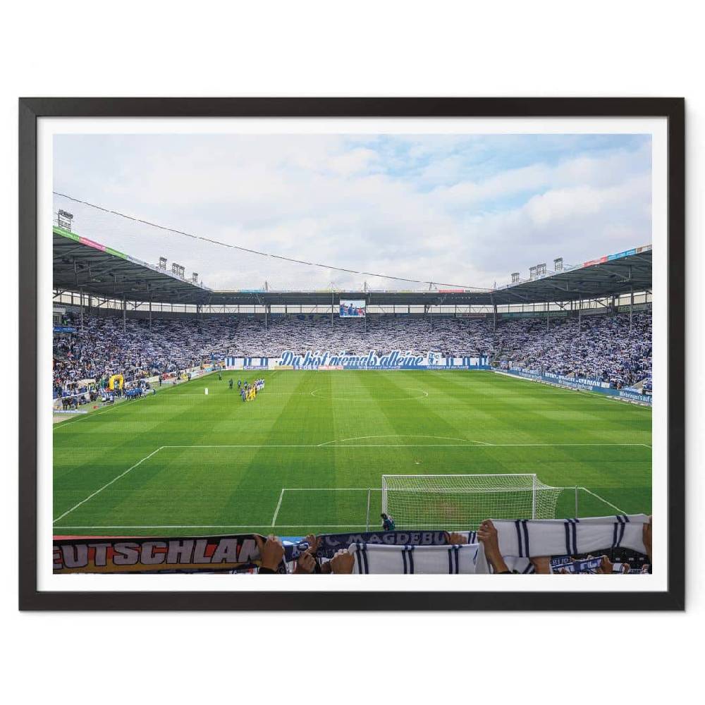Kaeppel Poster 1. FC Magdeburg - Stadion Choreo Riesige Rabatte