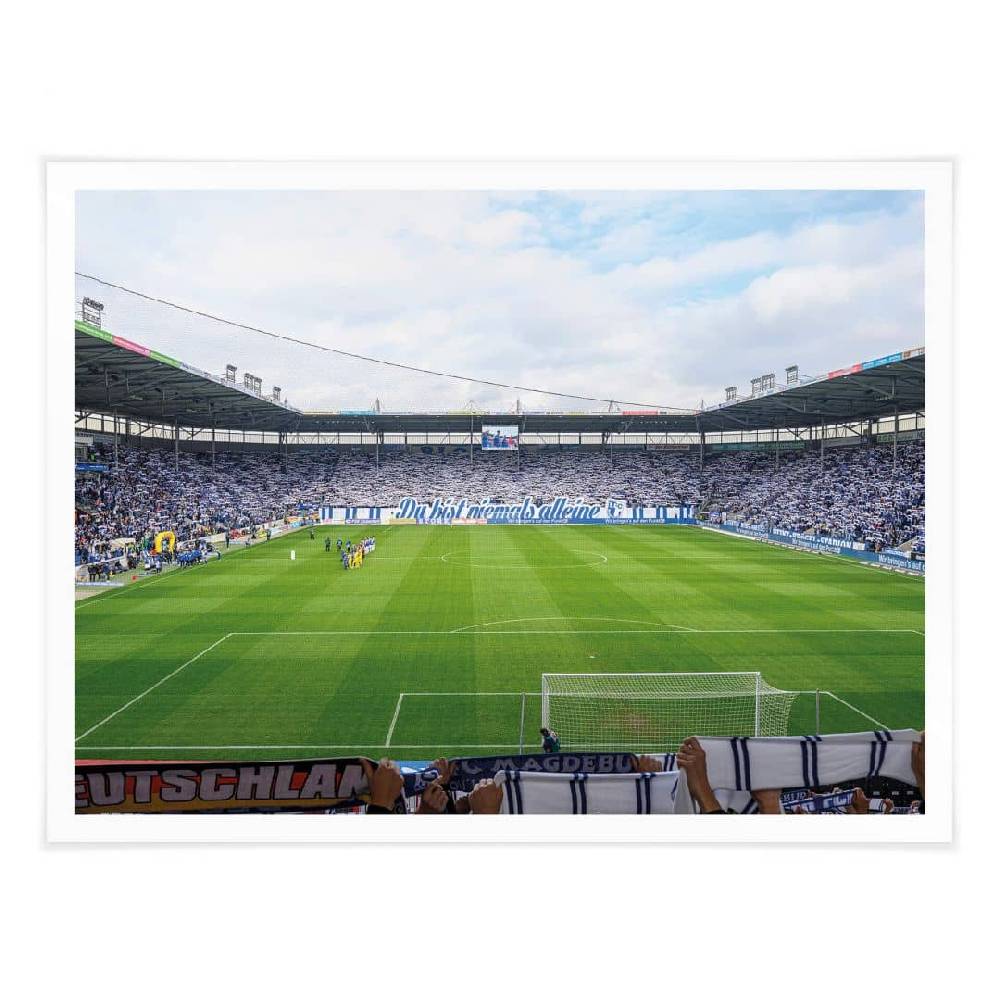 Kaeppel Poster 1. FC Magdeburg - Stadion Choreo Riesige Rabatte