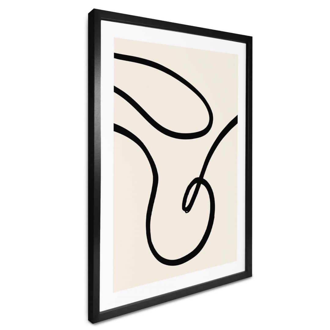 Kaeppel Poster 1X Studio - Kurvige Abstraktion Weihnachtsangebot