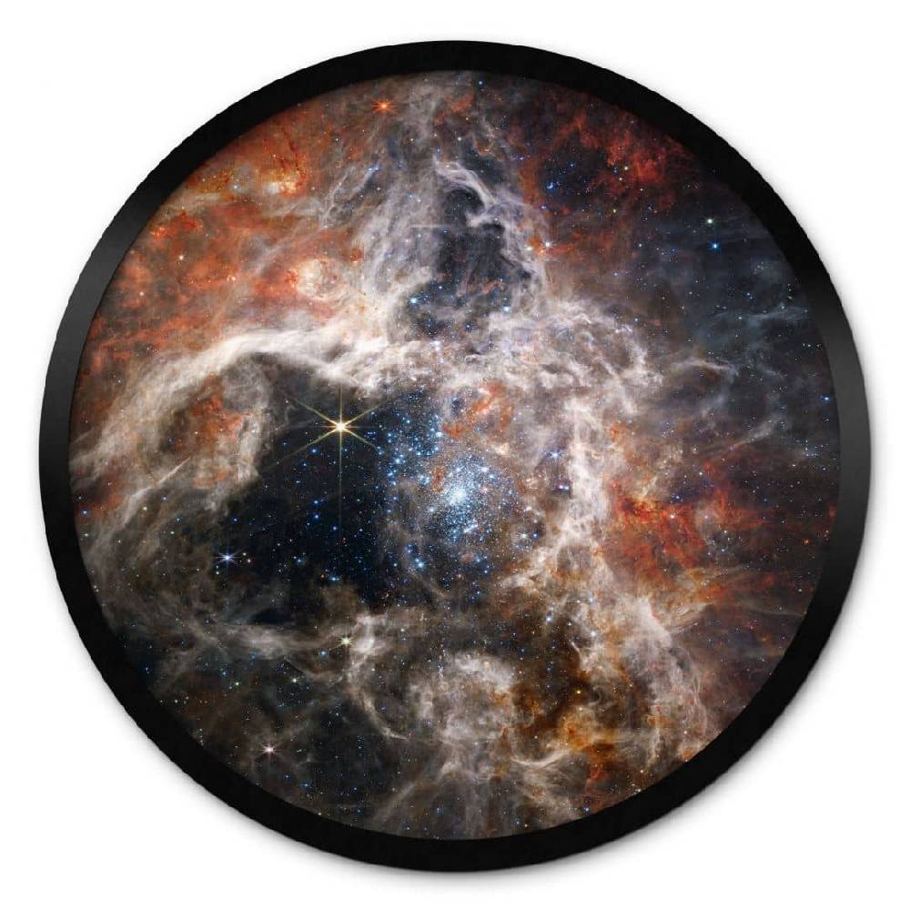 Kaeppel Poster James Webb Telescope - Tarantula Nebula - Rund