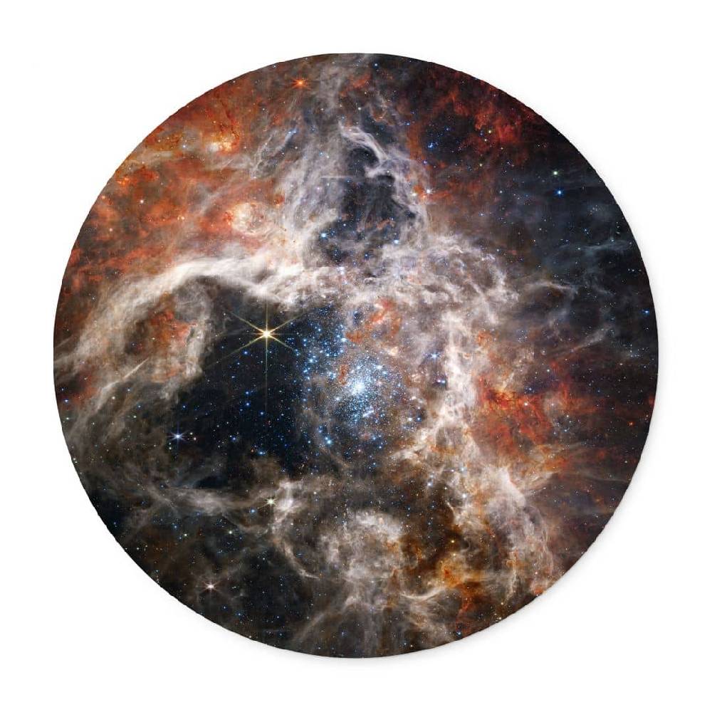 Kaeppel Poster James Webb Telescope - Tarantula Nebula - Rund Lagerräumung