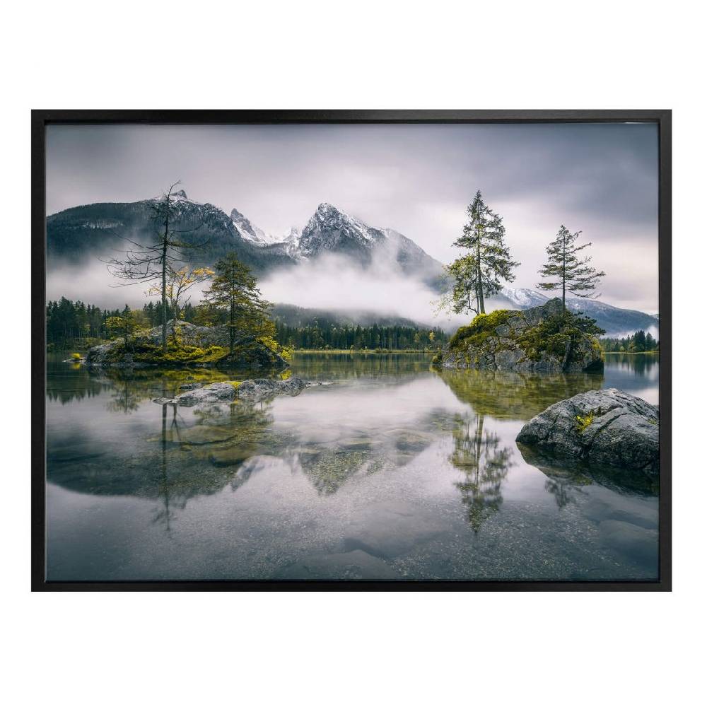 Kaeppel Poster Wiemer - Nebel über Hintersee