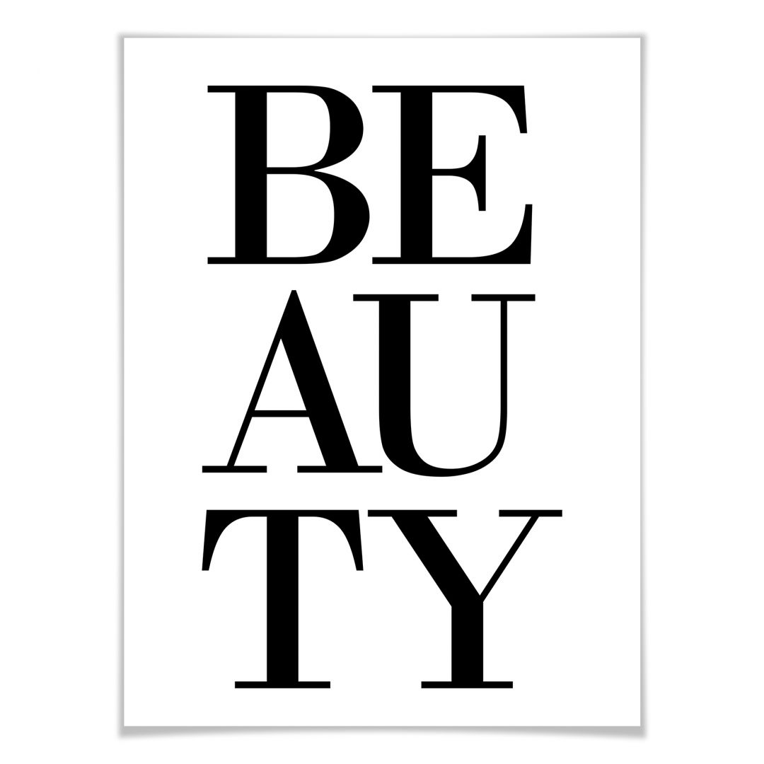 Kaeppel Poster Beauty 01 Bis zu 50% Rabatt