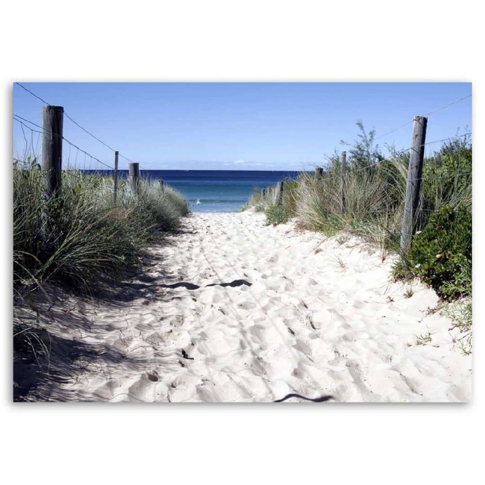 Kaeppel Leinwandbild, Strand Dünen Landschaft Blitzverkäufe