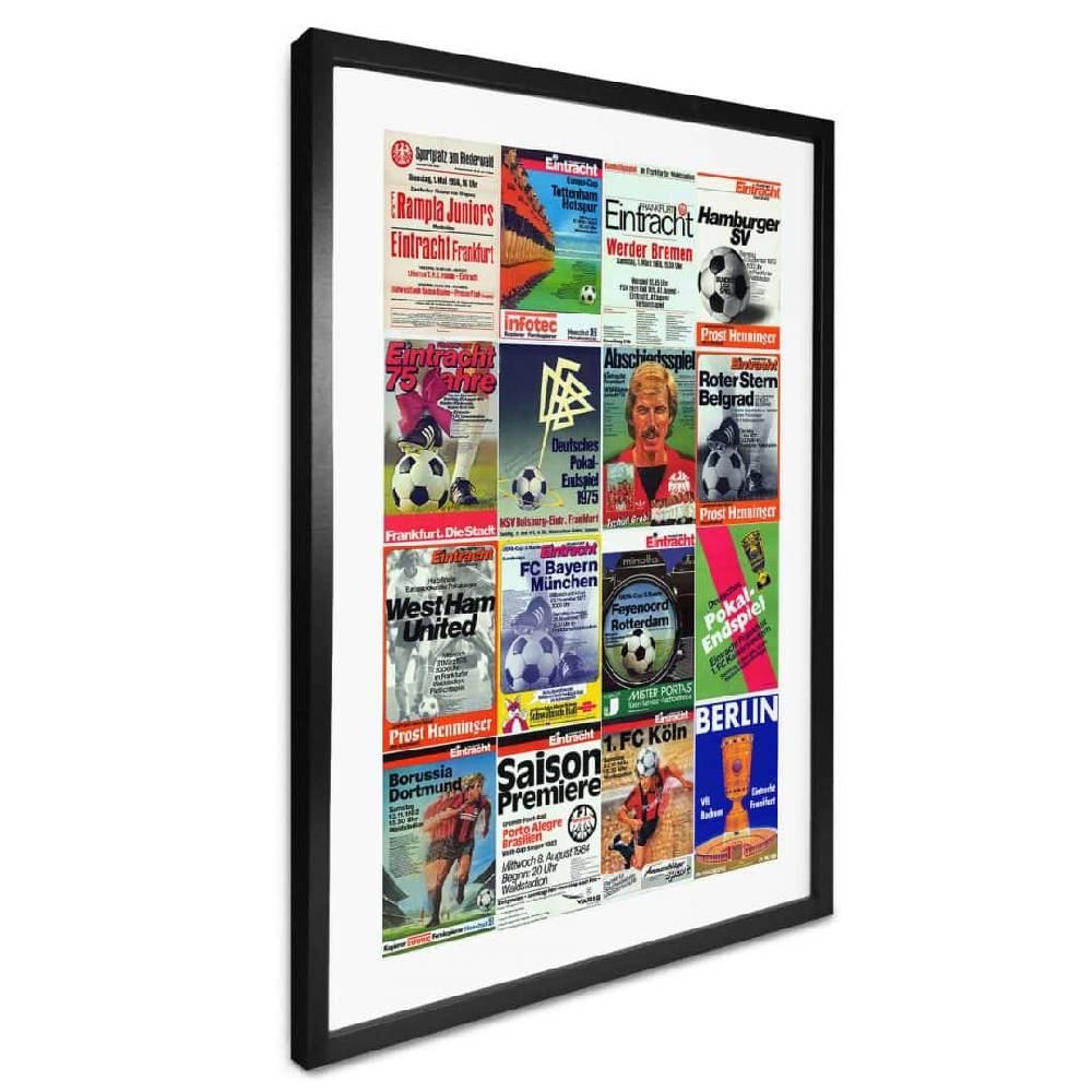Kaeppel Poster Eintracht Frankfurt - Retro Posterwand Jubiläumsangebot