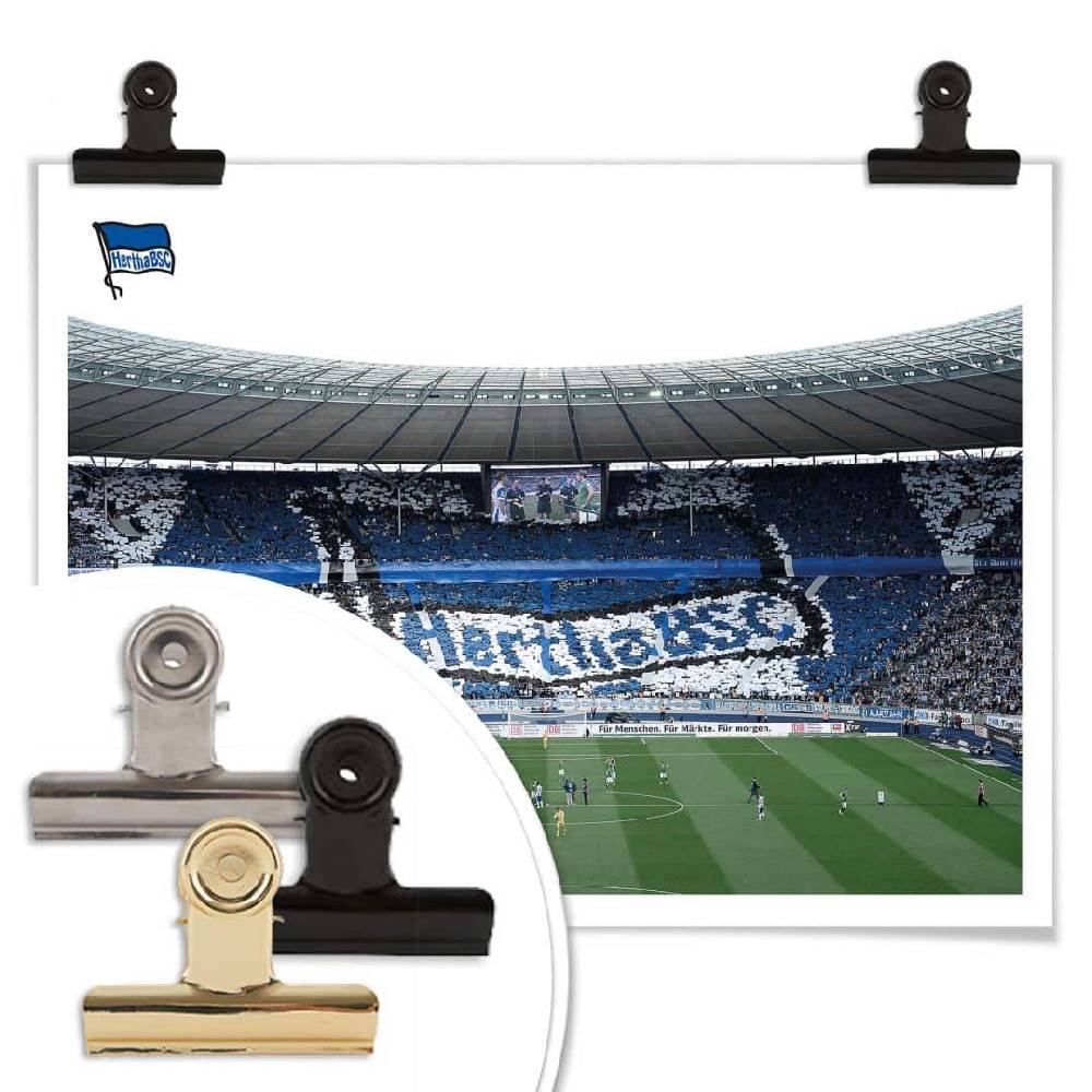 Kaeppel Poster Hertha BSC - Spielstart im Stadion Top Angebot
