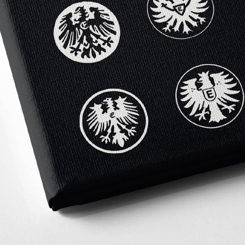 Kaeppel Leinwandbild Eintracht Frankfurt - 125 Jahre - Jubiläum Online Outlet