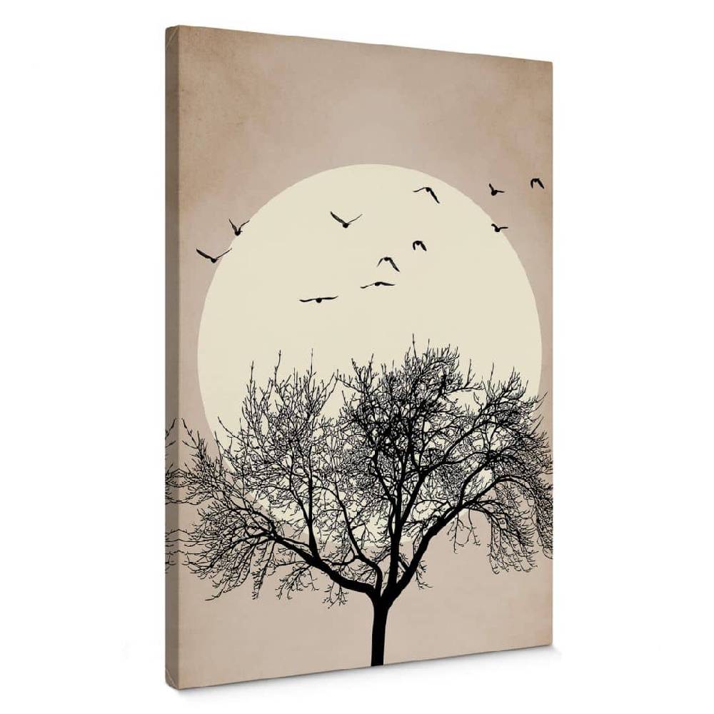 Kaeppel Leinwandbild Kubistika - Wintertraum Blitzangebot