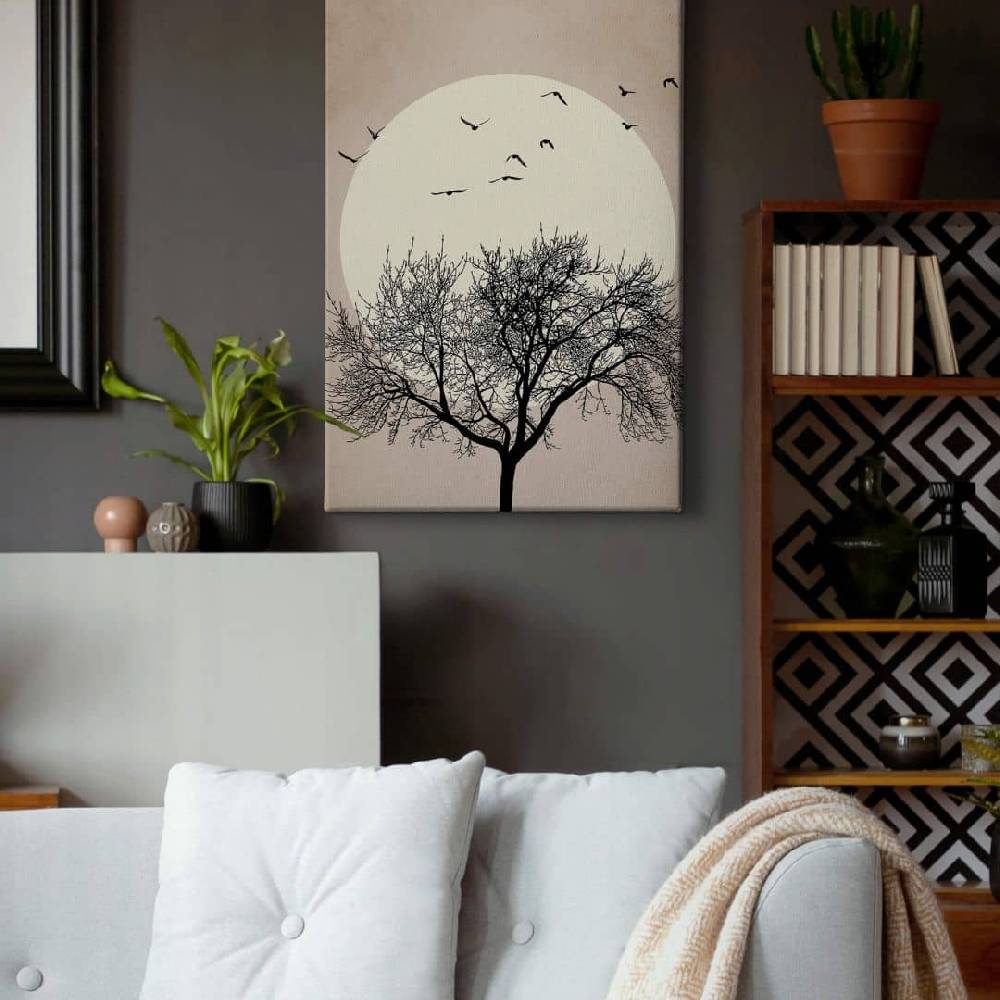 Kaeppel Leinwandbild Kubistika - Wintertraum Blitzangebot