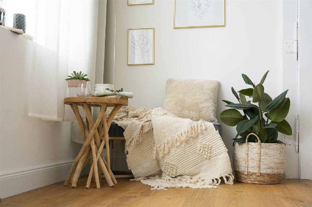 Kayoom Decke Bohist 125 Natural Online Outlet