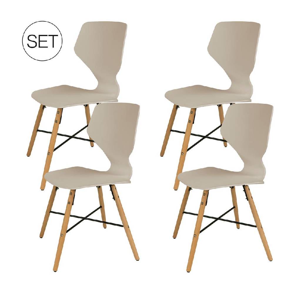 Kayoom Stuhl Charlie 110 4er-Set