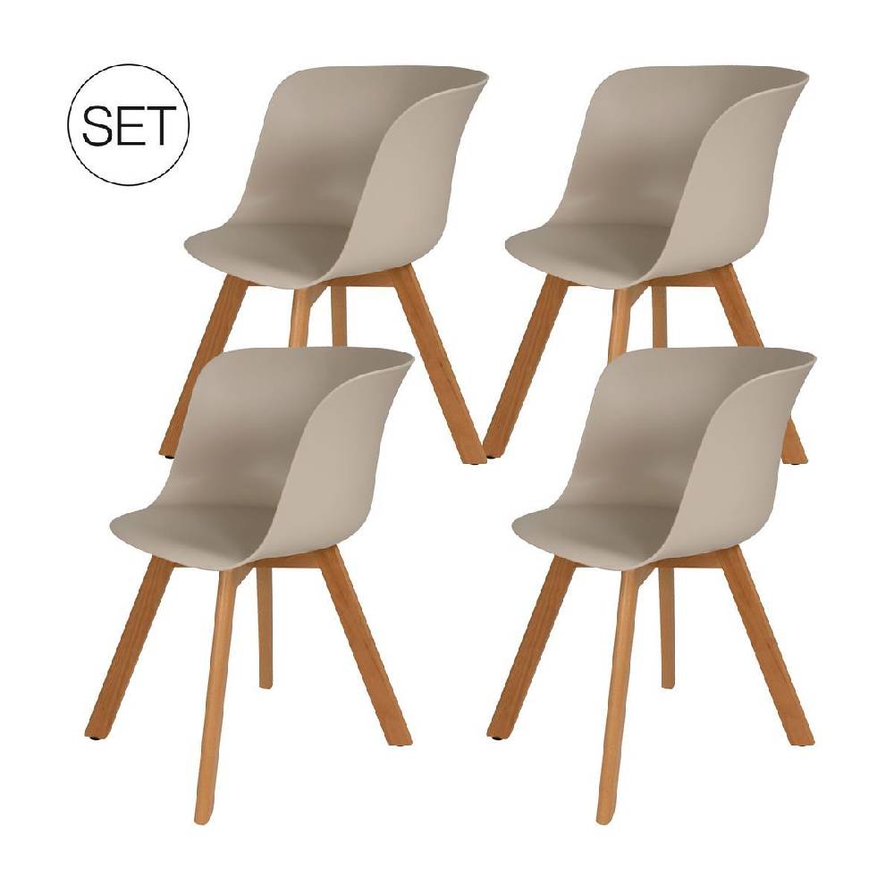 Kayoom Stuhl Chris 110 4er-Set Riesige Rabatte